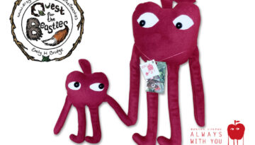【新商品】Quest For The Beasties HANDMADE plush doll “tovo”